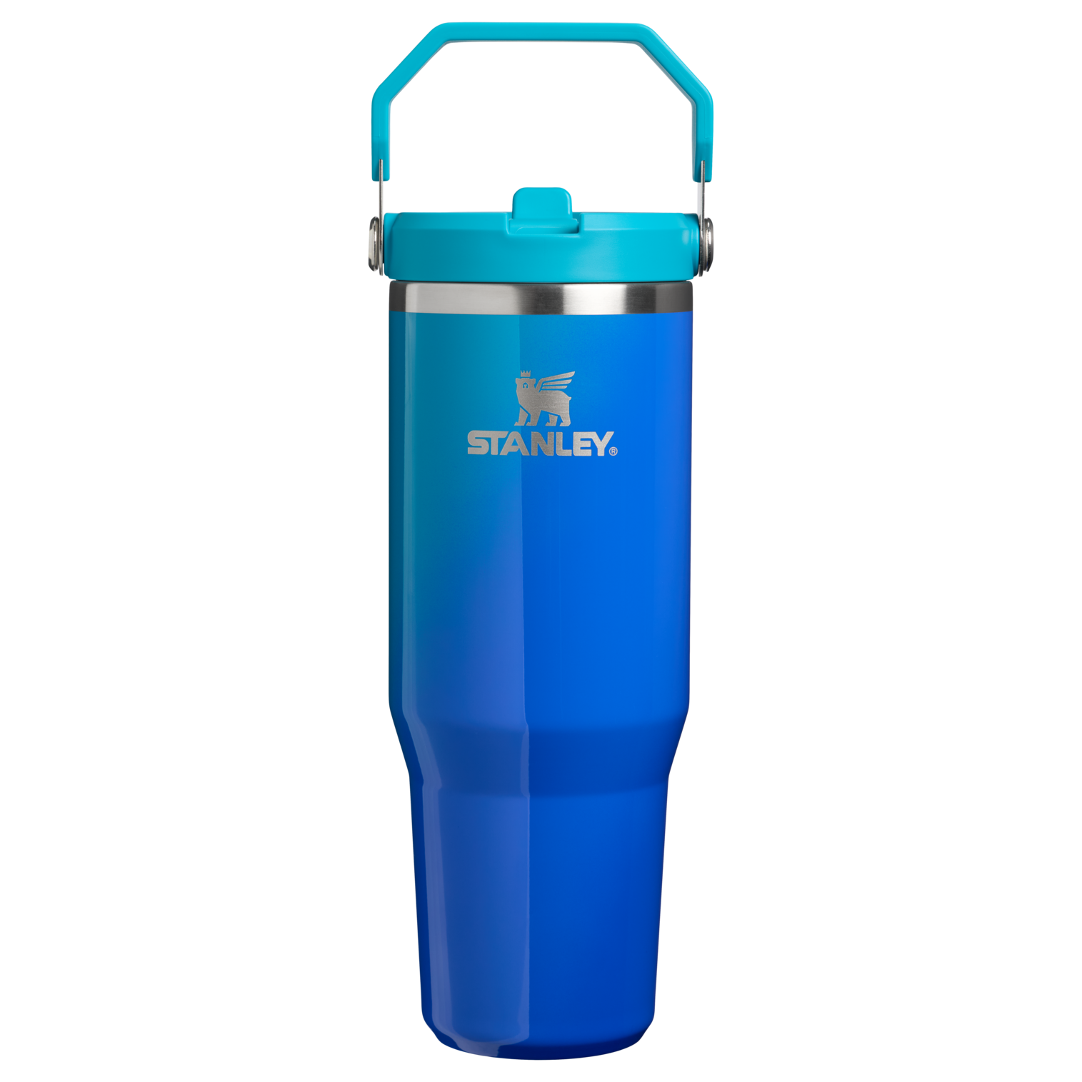 Stanley IceFlow Stainless Steel Vacuum Insulated Tumbler in Sea Glass Aura - newest 2026 color